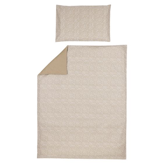 Meyco Bettwäsche 100 x 135 cm - Cheetah - Taupe