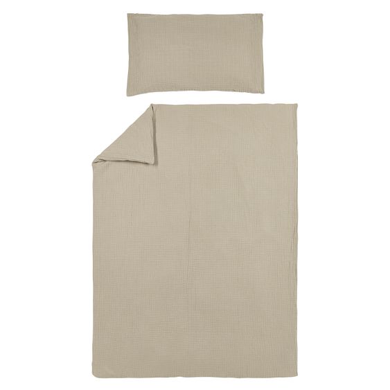 Meyco Bed linen muslin 100 x 135 cm - Sand
