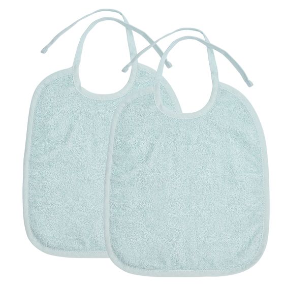 Meyco Binde-Lätzchen 2er Pack - Light Blue