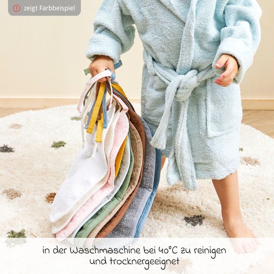 Meyco Binde-Lätzchen 2er Pack - Light Blue