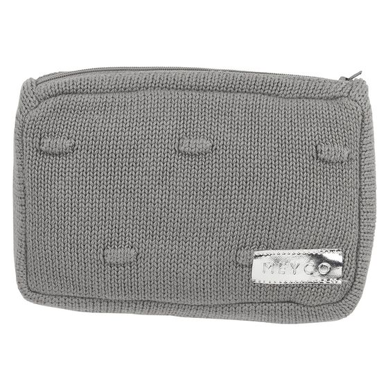 Meyco Feuchttücher-Tasche - Knots - Grau