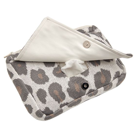 Meyco Feuchttücher-Tasche - Panther