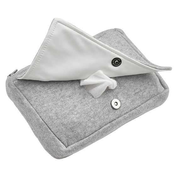 Meyco Feuchttücher-Tasche - Solid - Grau