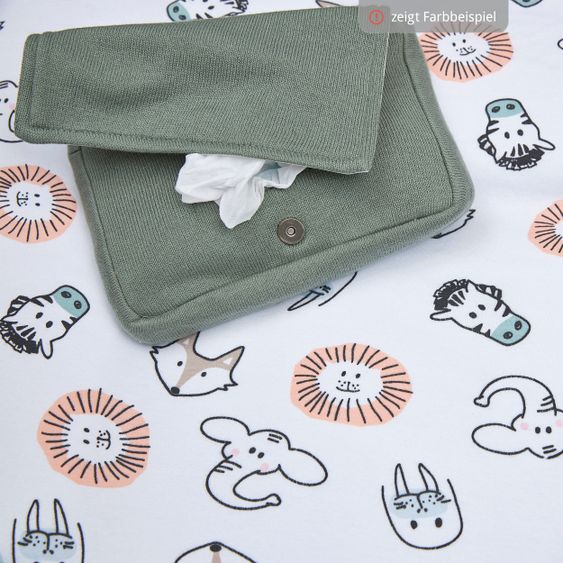 Meyco Feuchttücher-Tasche - Solid - Grau