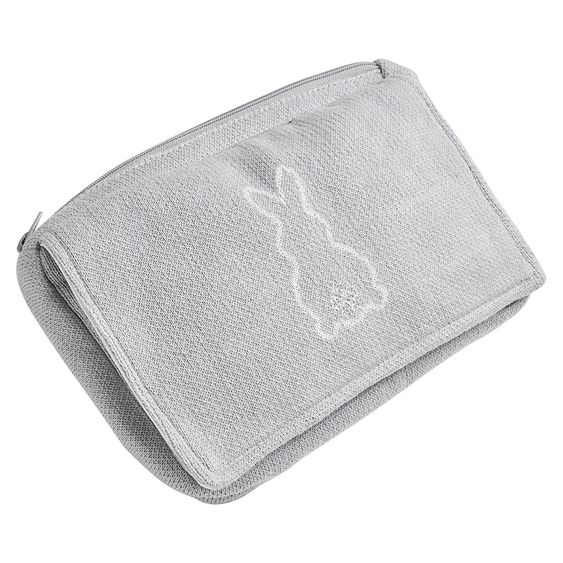Meyco Feuchttücher-Tasche X Mrs. Keizer - Rabbits - Silver