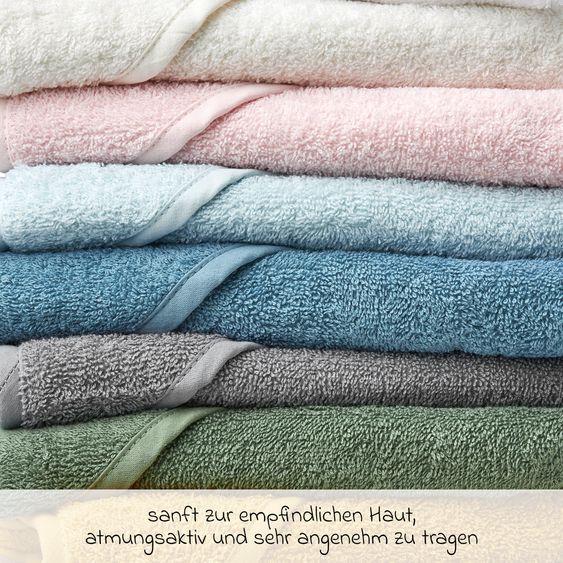 Meyco Accappatoio con cappuccio 75 x 75 cm - Grigio