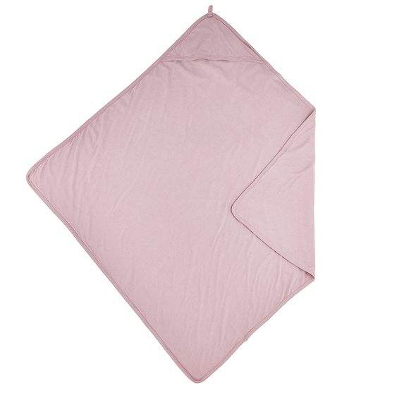 Meyco Kapuzenbadetuch 80 x 80 cm - Basic Jersey - Lilac