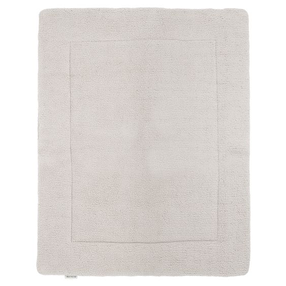 Meyco Krabbeldecke / Laufgittereinlage Teddy 80 x 100 cm - Greige