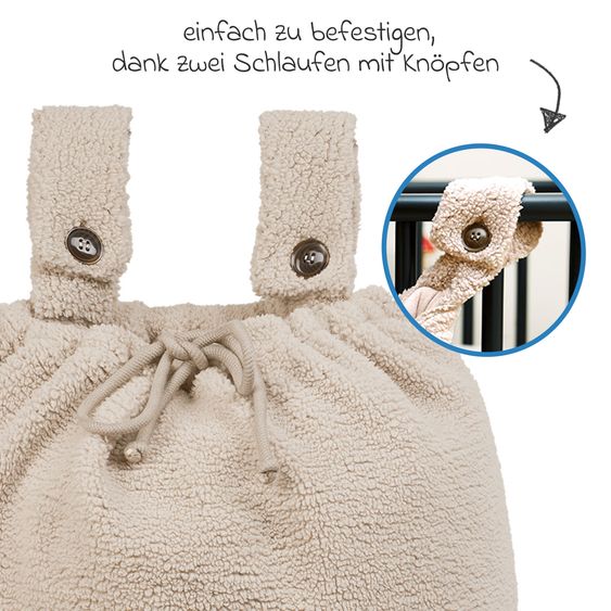 Meyco Storage bag / Utensilo Teddy - Sand