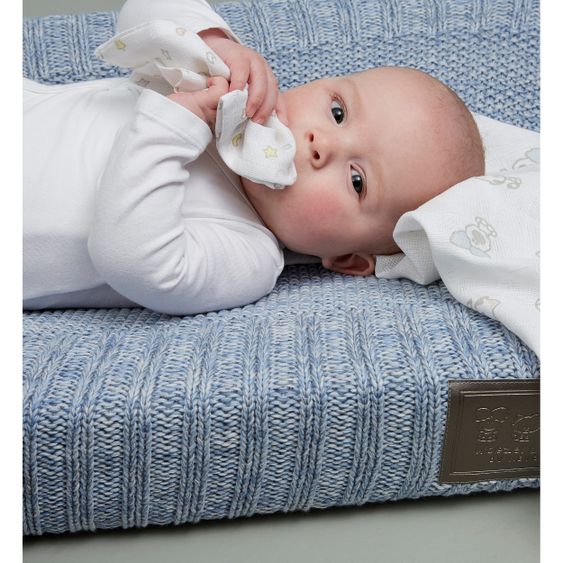Meyco Mullwindel / Mulltuch / Pucktuch - Swaddle - 3er Pack - 120 x 120 cm - Woezel & Pip