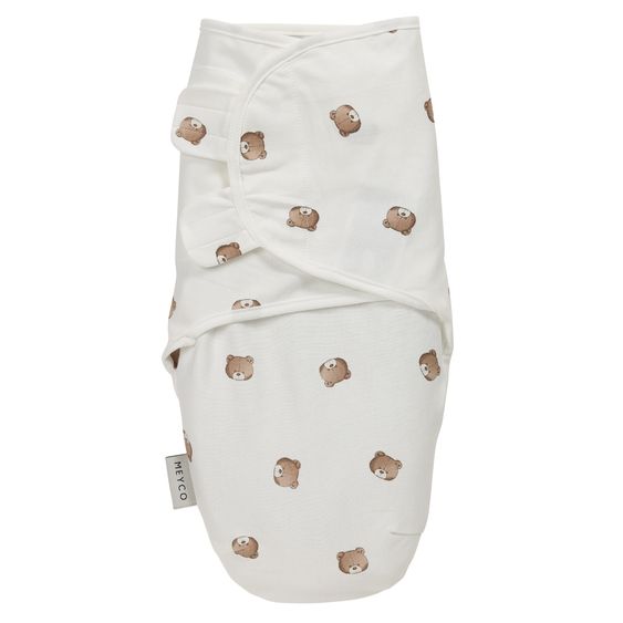 Meyco Swaddle bag - Bear - Size: 0-3 months