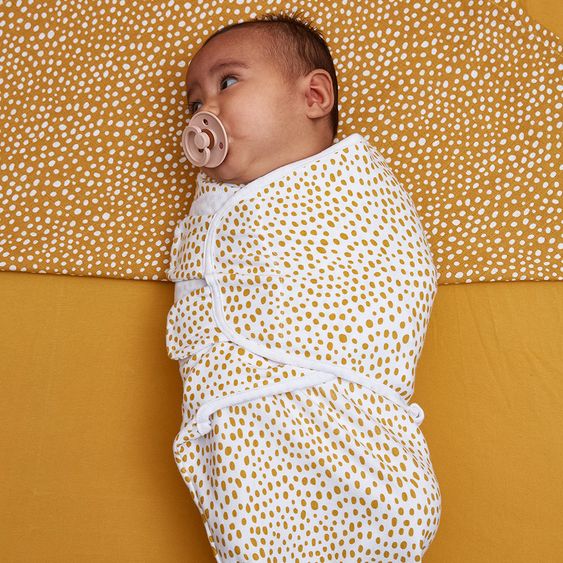 Meyco Pucksack - Cheetah - Honey Gold - size 0 - 3 months