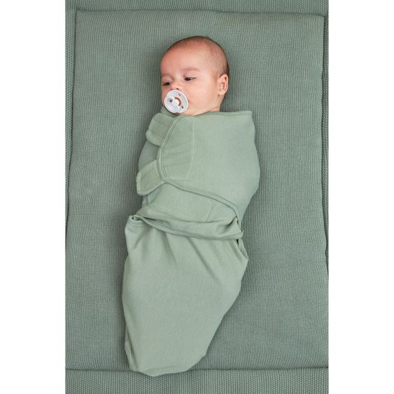 Meyco Pucksack - Forest Green - size 0 - 3 months