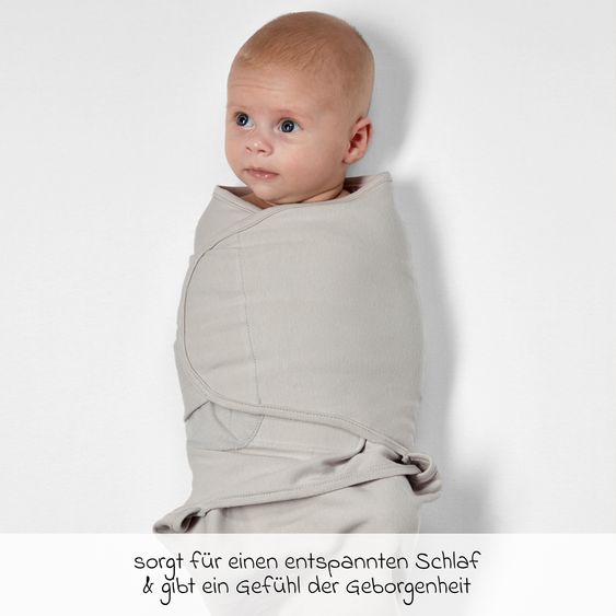 Meyco Baby sleeping bag - Grey - Gr. 0-3 months