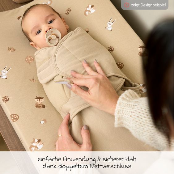 Meyco Baby sleeping bag - Grey - Gr. 0-3 months