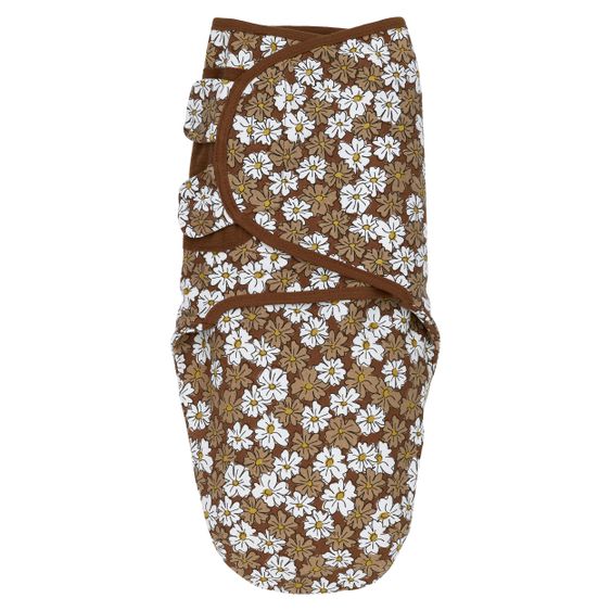 Meyco Pucksack - Vintage Flower - Taupe - Gr. 0 - 3 Monate