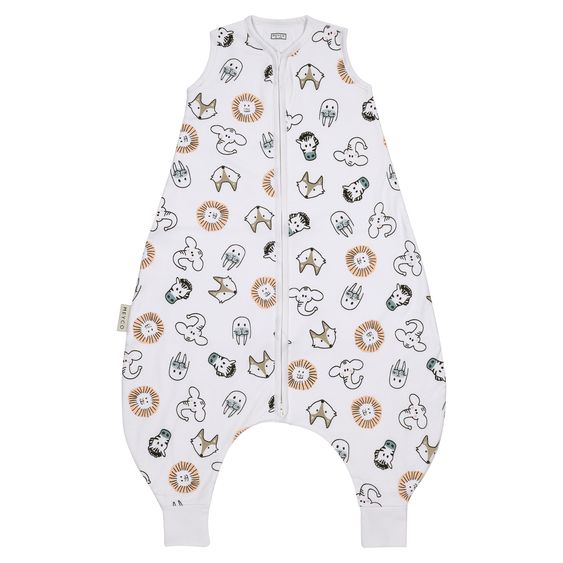 Meyco Summer sleeping bag with legs / sleeping overall jumper - Animal - size 92