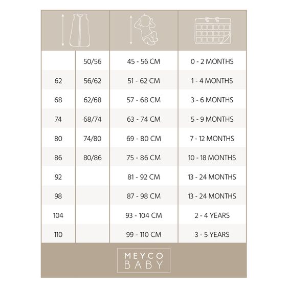 Meyco Sleeping bag with legs / sleeping overall Jumper - Animal - size 92 cm