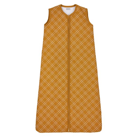 Meyco Schlafsack wattiert - Double Diamond Honey Gold - Gr. 70 cm