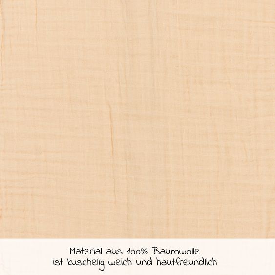 Meyco Sommerschlafsack Musselin - Soft Peach - Gr. 60