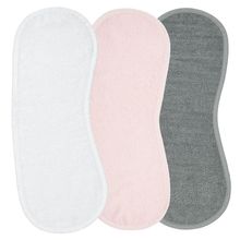 Spucktuch Frottee 3er Pack 52 x 20 cm - White, Light Pink & Grey