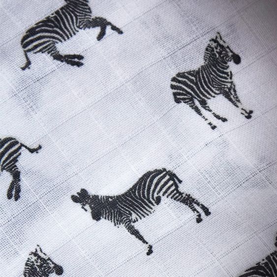 Meyco Starter Set 9-tlg. Mulltücher - Zebra Animal / Cheetah