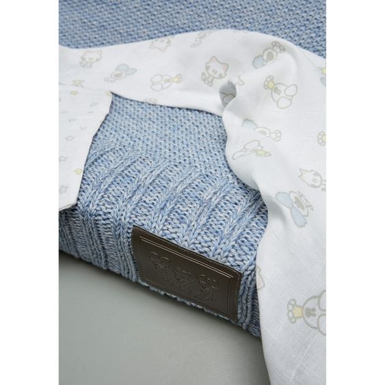Meyco Waschhandschuh - 3er Pack - 20 x 14 cm - Woezel & Pip