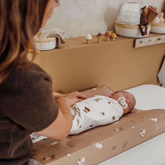 Meyco Fasciatoio Comfort 50 x 70 cm - Forest Animal - Sabbia