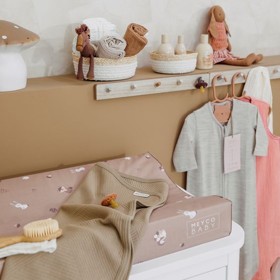 Meyco Fasciatoio Comfort 50 x 70 cm - Forest Animal - Sabbia