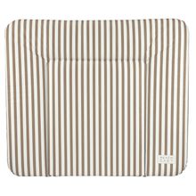 Changing Mat Soft 72 x 85 cm - Fat Stripe - Taupe