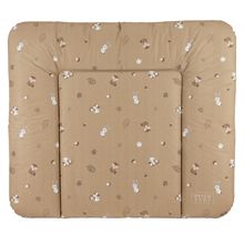 Fasciatoio per cambio pannolino Morbido 72 x 85 cm - Forest Animal - Sabbia