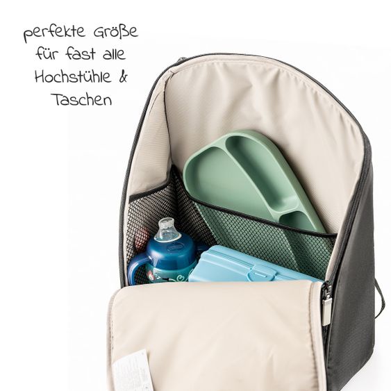 MiaMia Esslern-Teller aus Silikon 2er Pack - Salbeigrün