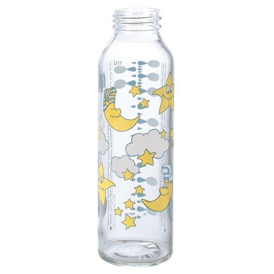 MiaMia Glas-Schraubflasche Sleepy 250 ml