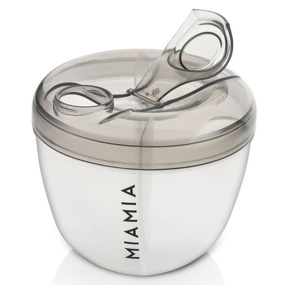 MiaMia Milk powder scoop 4 chambers - gray