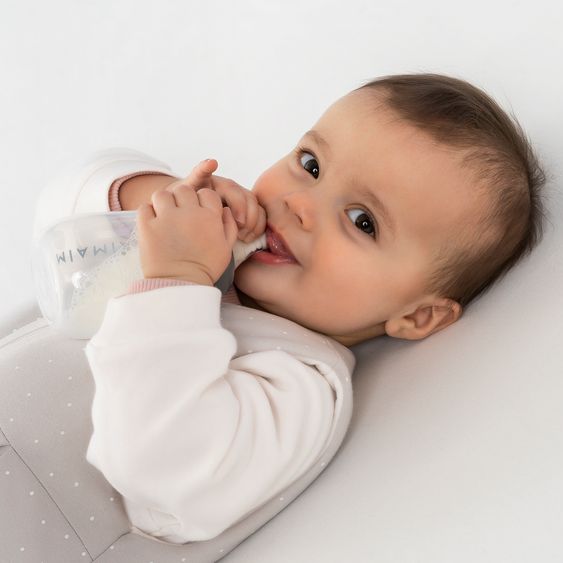 MiaMia Silicone teat 2-pack size S (for breast milk, pre-milk formula and follow-on milk 1, tea and water)