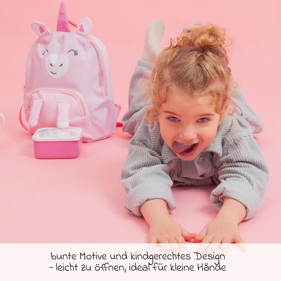 Miniland 3-tlg. Snackbox-Set (230, 350 und 540 ml) - Fantasy