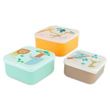 Set di 3 pezzi per snack (230, 350 e 540 ml) - Jungle