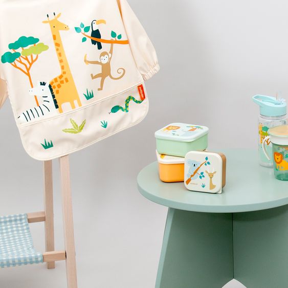Miniland Set di 3 pezzi per snack (230, 350 e 540 ml) - Jungle