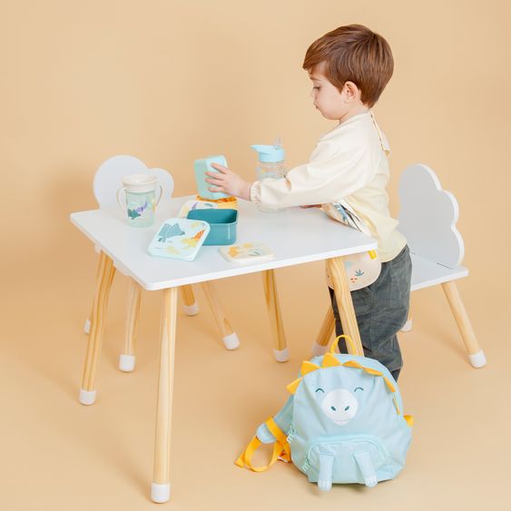 Miniland Set di 3 pezzi per snack (230, 350 e 540 ml) - Jurassic