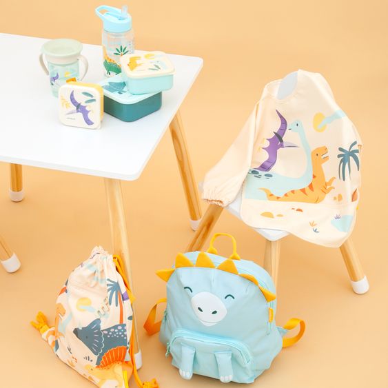 Miniland Set di 3 pezzi per snack (230, 350 e 540 ml) - Jurassic