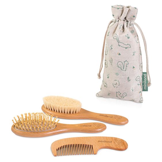 Miniland 4-piece hair care set Natur Haircare - eco friendly chip