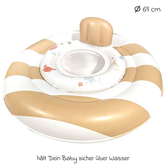 Miniland Baby-Schwimmsitz ø 69 cm  - Ocean