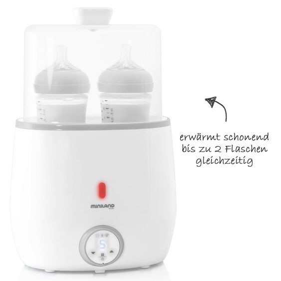 Miniland Babykostwärmer & Sterilisator Warmy Twin