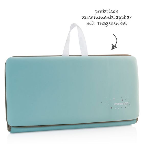 Miniland Bath comfort cushion for parents - turquoise