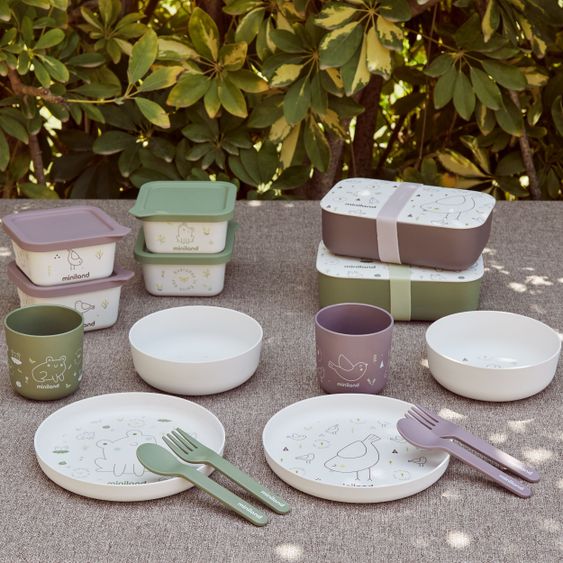 Miniland Lunch box / lunch box naturlunch - eco friendly - Chick