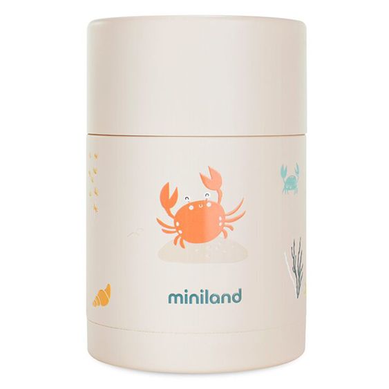 Miniland Edelstahl-Isolierbox Food Thermy 600 ml - Ocean - Grabsy