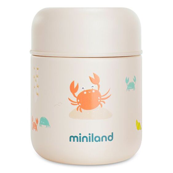 Miniland Edelstahl-Isolierbox Food Thermy Mini 280 ml - Ocean - Grabsy