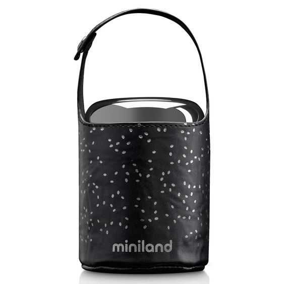 Miniland Edelstahl-Isolierbox inkl. Isoliertasche Food Thermos Mini Deluxe 280 ml - Silver