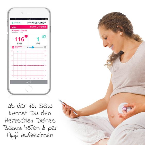 Miniland Herzschlag-Wiedergabegerät / Fetal-Doppler SweetBeat