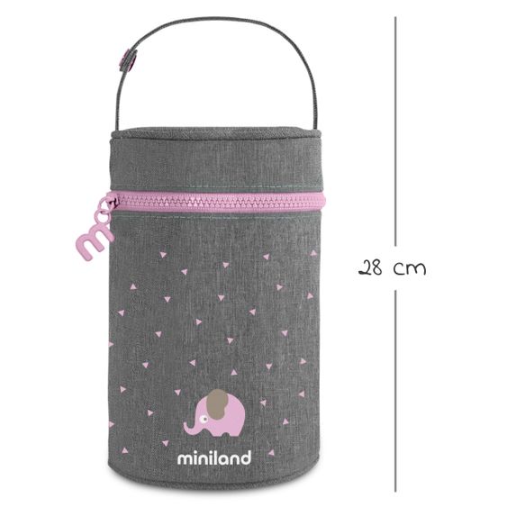 Miniland Isoliertasche Thermibag 700 ml - Rose